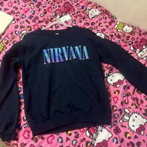 Nirvana Black Sweatshirt